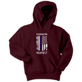 Youth "Honor Respect" Hoodie - Kids