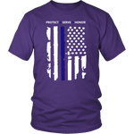 "Protect - Serve - Honor" - Shirt + Hoodies