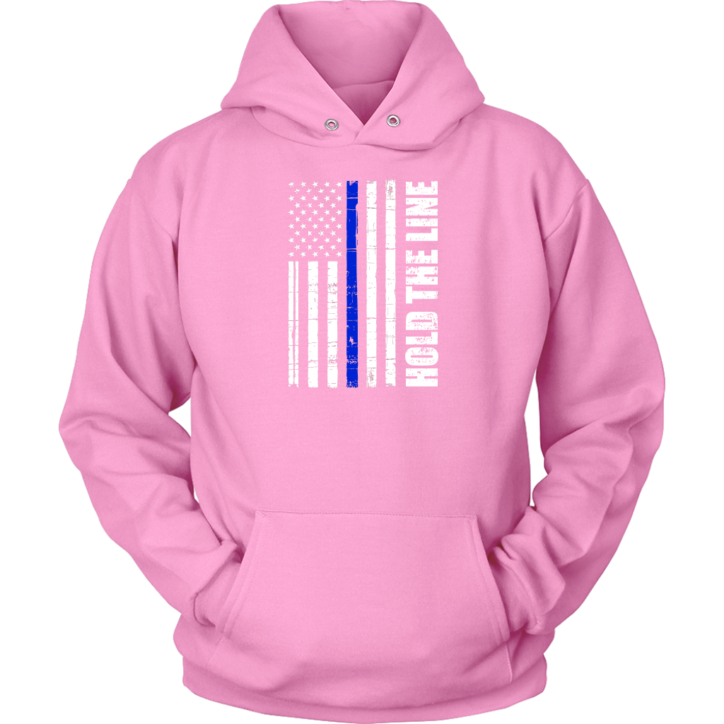 Thin blue line hoodie 2025 women's