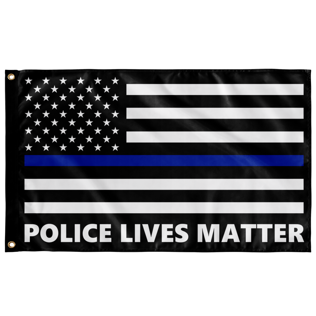 3X5 ROUGH TEX 100 D TREAD COUNT WITH GROMETS BLUE LIVES MATTER FLAG 3X5 ROUGH TEX 100 D TREAD COUNT WITH GROMETS BLUE LIVES MATTER FLAG